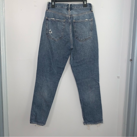 Agolde Riley Button Fly High Rise Jeans Size 24 - Picture 3 of 14